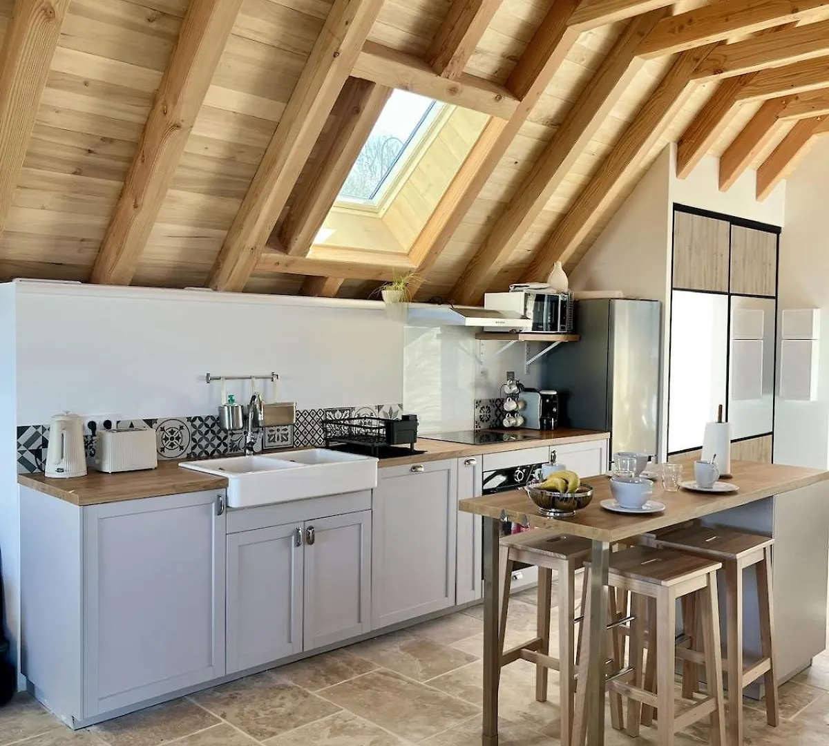La Marilene, Grange Renovee Avec Vue Exceptionnelle Et Piscine Villa Loubressac Nyaraló